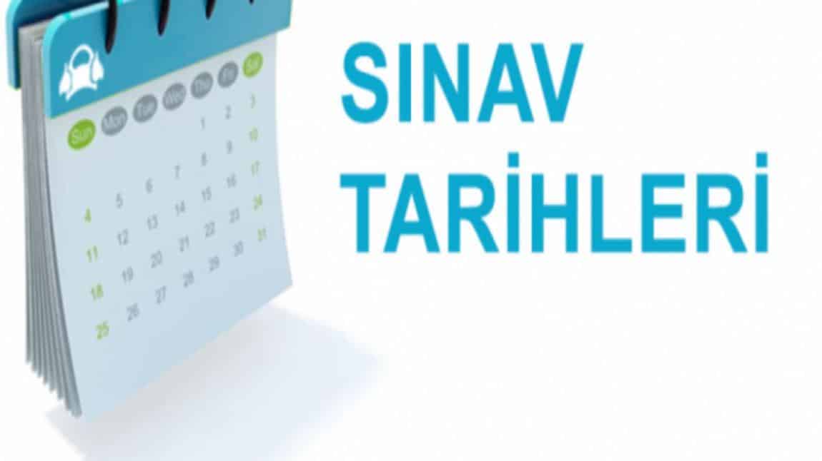 2024-2025 1. Dönem 1. sınav tarihleri belirlendi.İncelemek için tıklayınız.